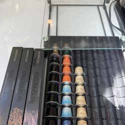 Coffee Machine + Storage + Pods 