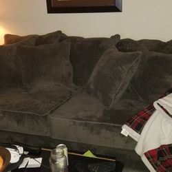 Large Couch And Ottoman 