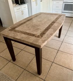 Contemporary rectangular dining table