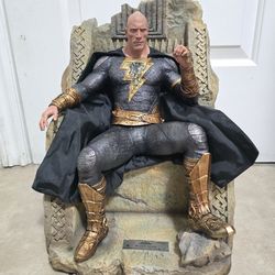 DC Comics Black Adam Master Craft Beast Kingdom Statue Lights Up 1/6 Scale