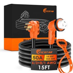 50A 15FT  RV POWER CHORD