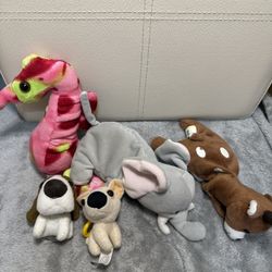 Take all assorted stuffed animals  5pcs