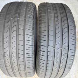 Two Tires 255/45/20 Pirelli Scorpion Zero With 70% Left Good Deal Pair • 