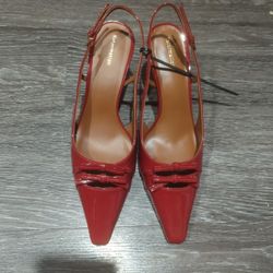 Reformation Noreen Slingback Heels