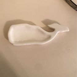 Ceramic Whale Jewlery Dish