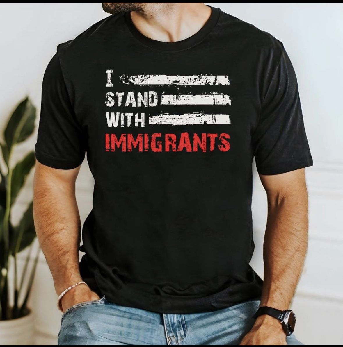I Stand With Immigrants Shirts, Immigrant Support Shirts