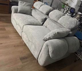 Cloud Velvet Sofa Cushion, Spacious and Comfortable 2-Seater Sofa, Modern Soft Velvet Sofa,