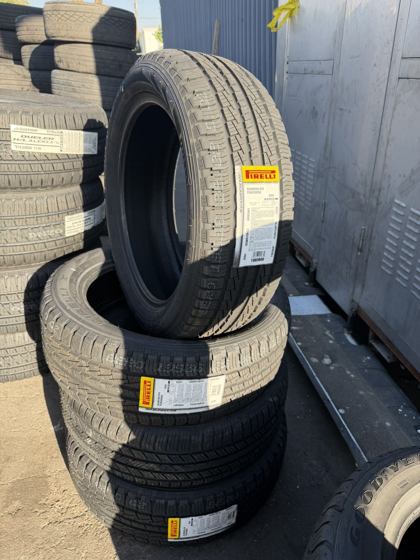 245/50/20 Pirelli All Season Tires 