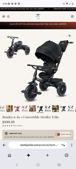 Authentic Bentley 6n1 Trike on