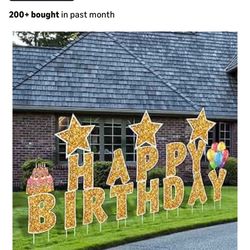 Birthday Yard Sign 