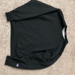 Champion Black Crewneck Sweatshirt 