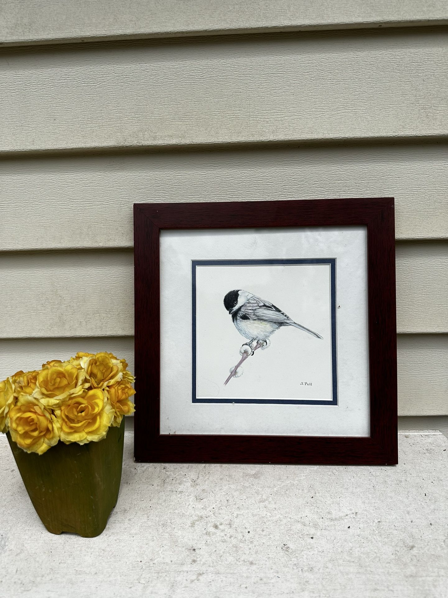 J.Pell Bird Artwork Frame