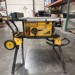 Dewalt Table Saw + Stand (DWE7491RS)