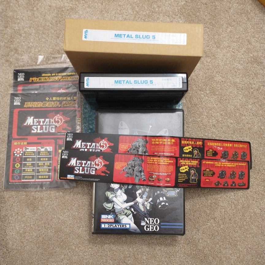SNK Neogeo MVS - Metal Slug X - Jeux vidéo