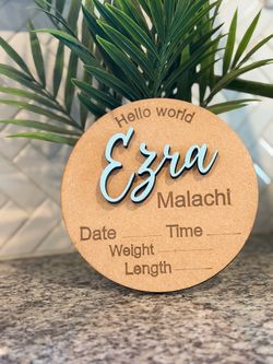 Baby announcements