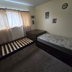 L Shaped Twin Bed Frame 