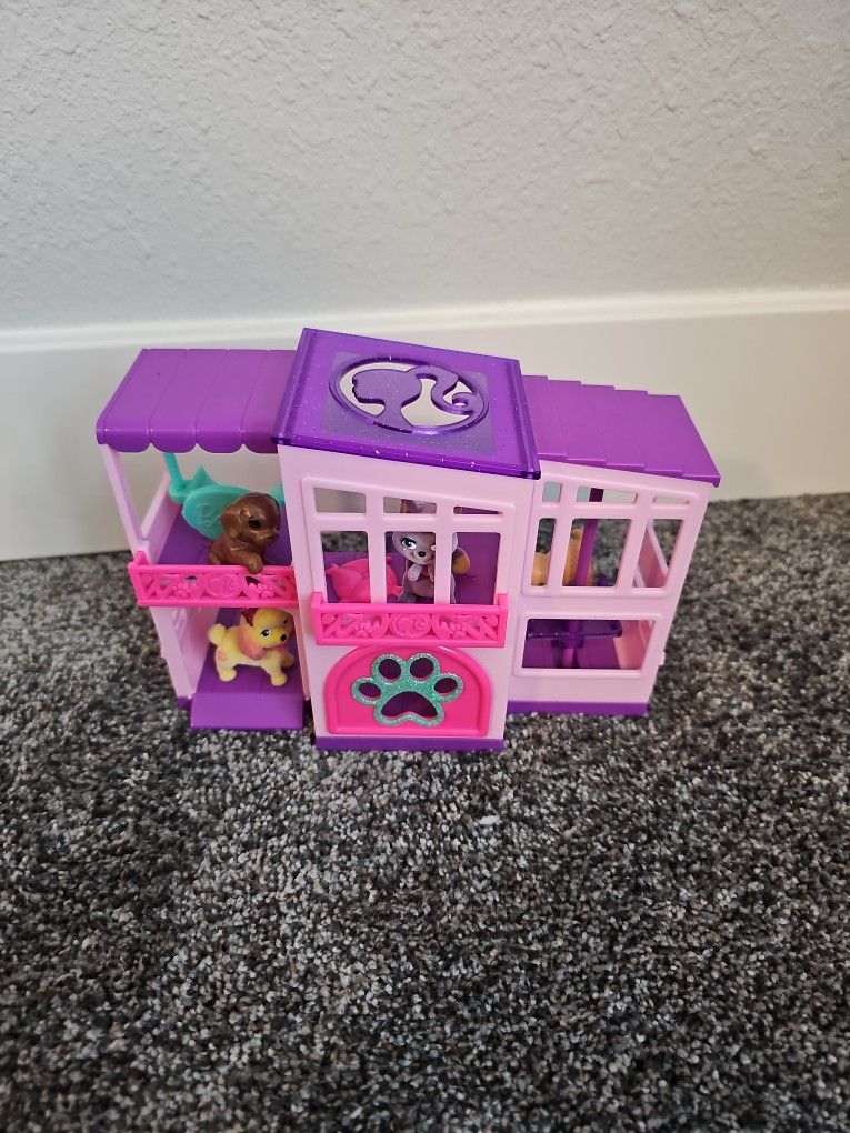 Barbie Dolls Pet House