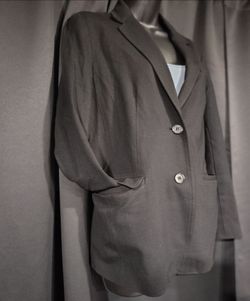 Women's Suit Jacket/Blazer [Black]