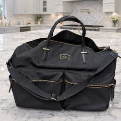 Stylish and functional Kate Spade New York black nylon bag 