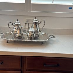 Vintage Silver plated tea And coffee Set