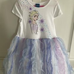 Girls Size 6 Disney Frozen Dresses And Toddler 11 Sandals