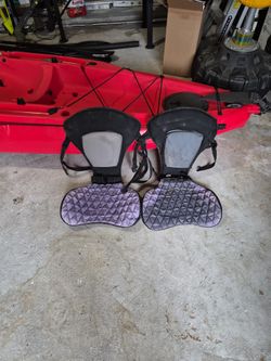 Two Hobie Mirage Outback Kayak Seats