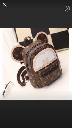 New mouse backpack beige clearance