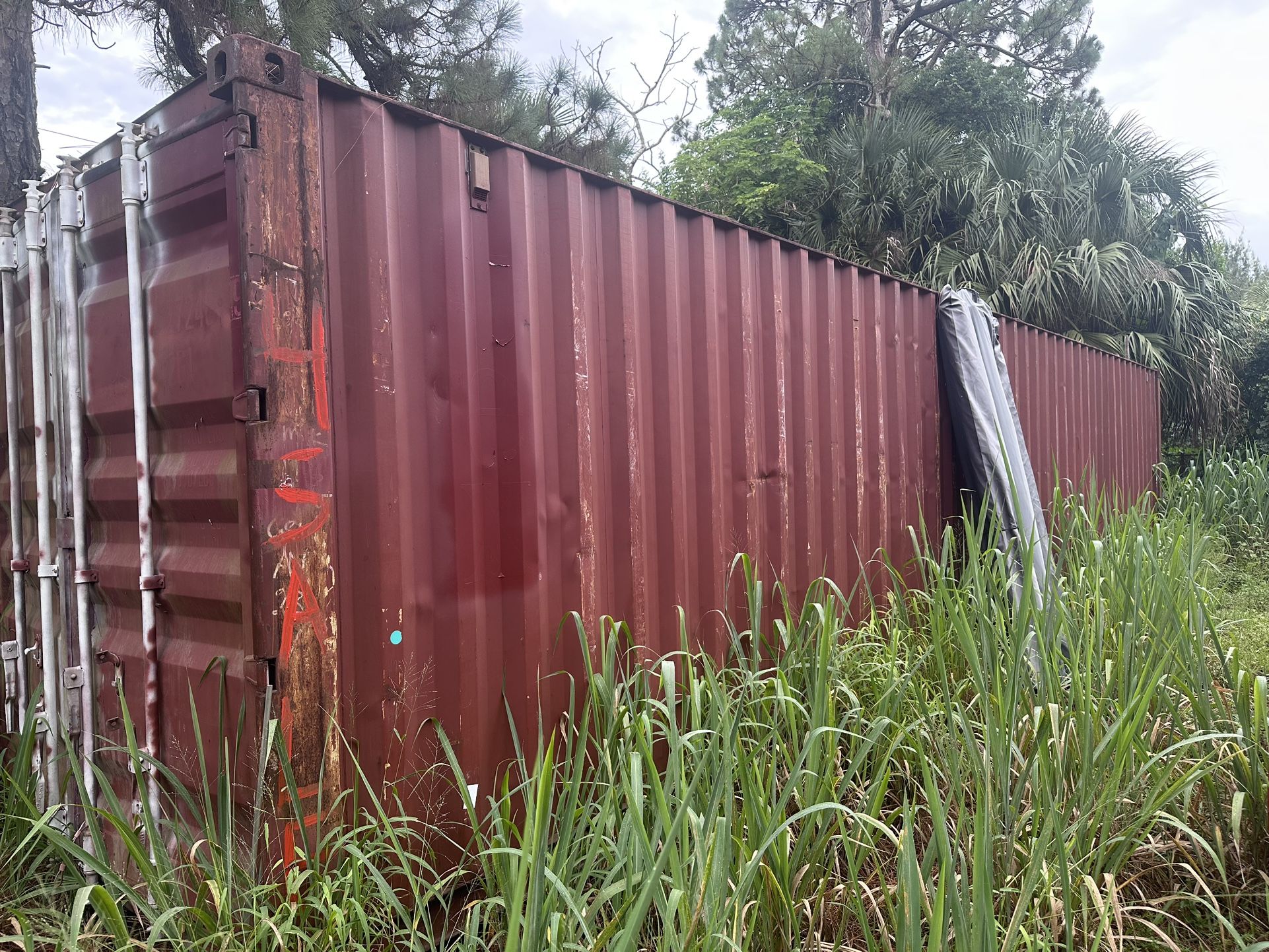 Steel 40 feet long storage container (read description)