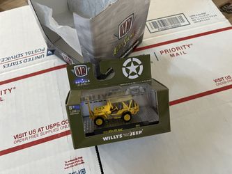 Jeep Willys 1944 1:64 M2 Machines / Hot Wheels / Matchbox 