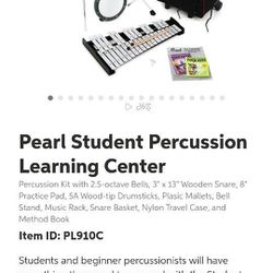 Pearl Student Percussion Set