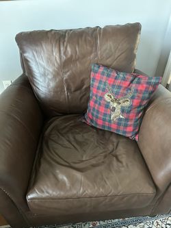 Leather Club Chair