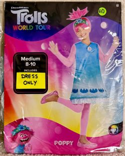 Costume “Poppy” Trolls Child Size Medium (8-10)