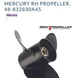 Black Max 14 1/4 X 19 Mercury Prop Used 