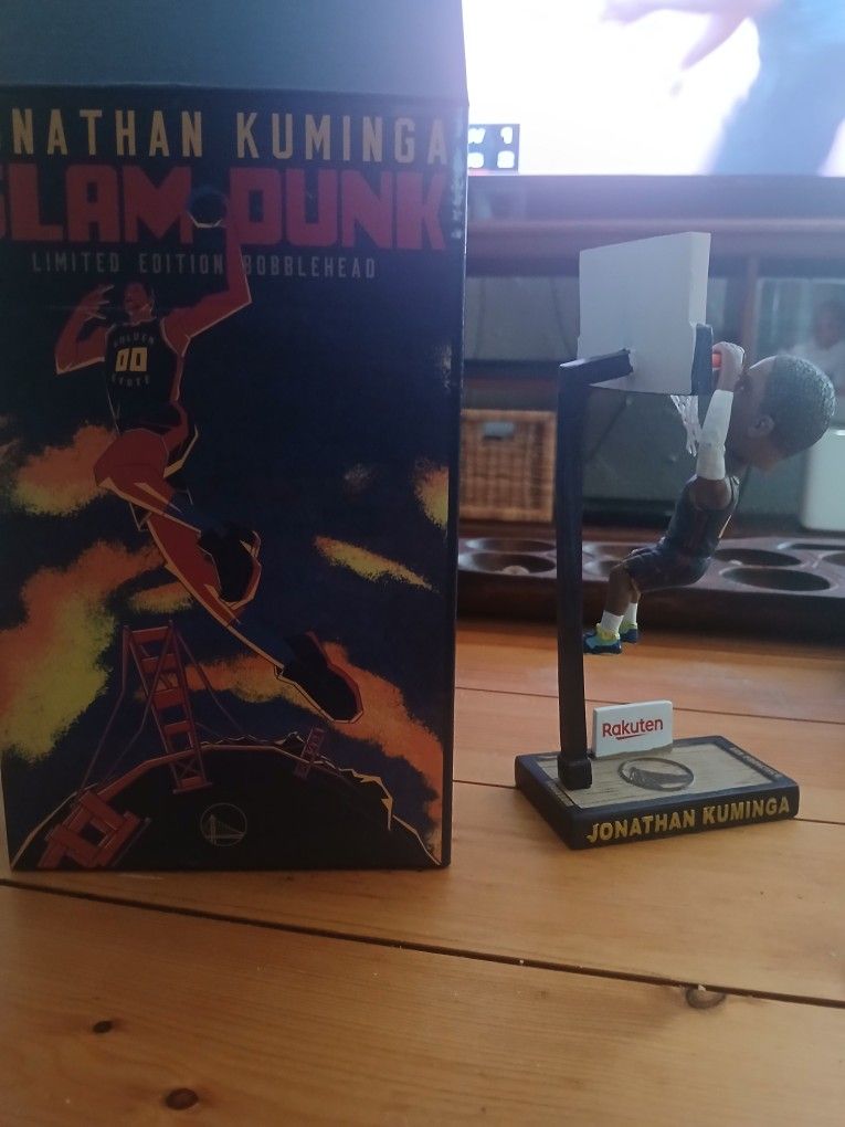 ⭐️Limited EDITION⭐️ Johnathan Kuminga Slam Dunk Bobblehead-Opened, Never Used