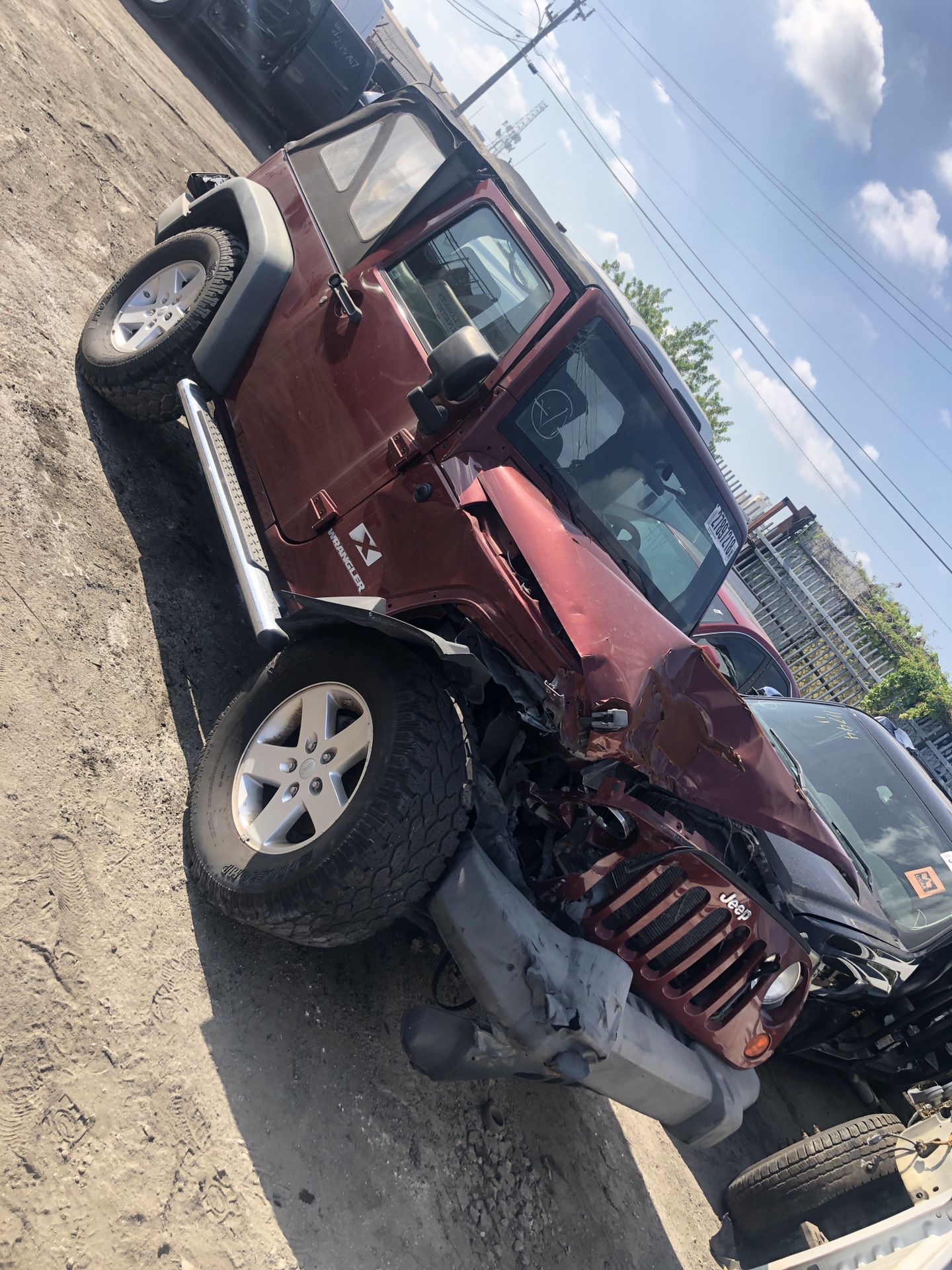 2009 Jeep Wrangler for PARTS