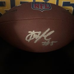 Falcons Drake London Signed Football