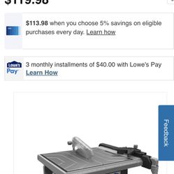 Exelente máquina para cortar tile df 7" esta nueva  $60