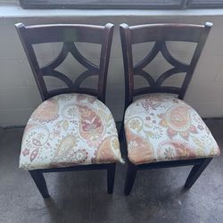 Two Dining Chairs