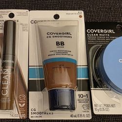 Covergirl Medium to Dark 4-ct Cosmetic Bundle