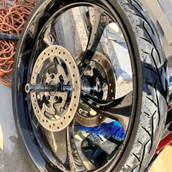 26” Harley Davidson Rim & Tire 