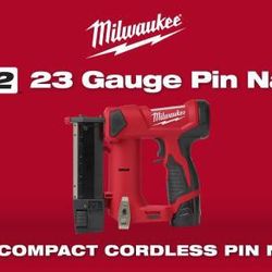 Milwaukee M12 Pin Nailer 