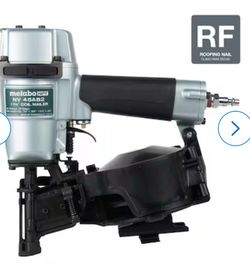 Metabo HPT 1-3/4-in 15 -Degree Pneumatic Coil Roofing Nailer