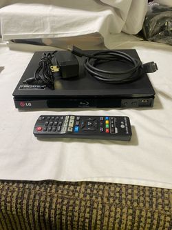 LG Blu-ray Disc Player with Remote