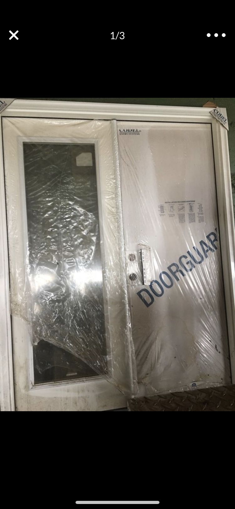 Brand new French door