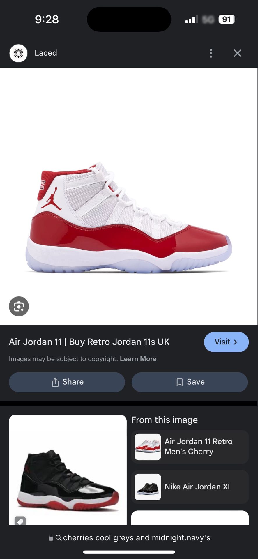 Jordan 4s And 11s, I Have A Brand New Pair Of Cherry 11s Size 9, Used Cool Greys, And Used Midnight Navy 4s