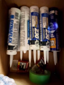 DAP Caulk Tubes Mixed Lot