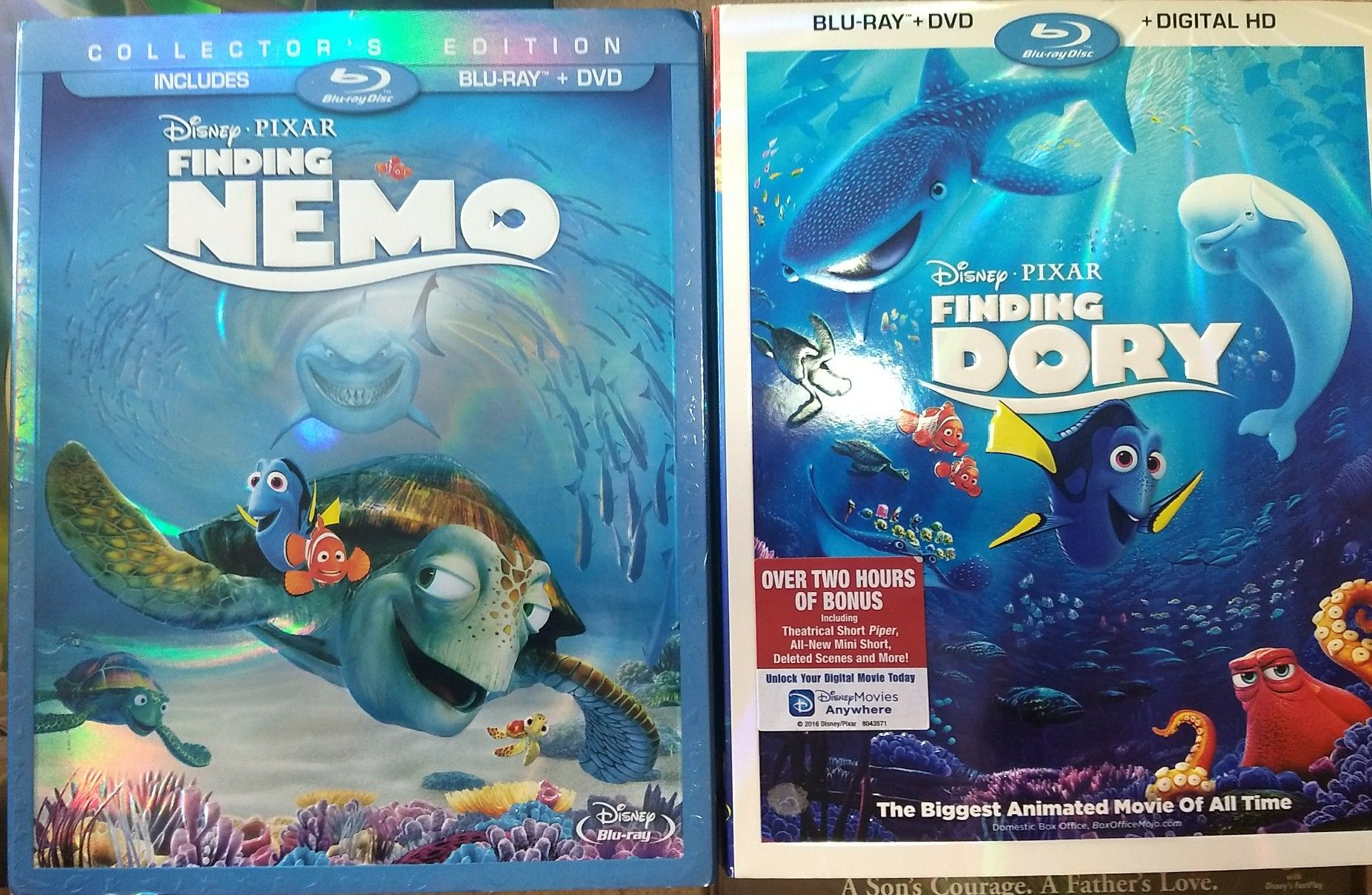 New Disney Blu Ray Finding Nemo And Finding Dory For Sale In Milton Fl Offerup