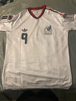 Mexico jersey white size XL  Raul #9