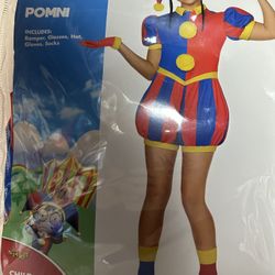 Pomni Costume Size 8-10