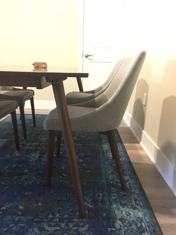 Target Sullivan Mid Century Dining Chairs Wood Gray Set Of 4 Target Sullivan Mid Century Dining Chairs Wood Gray Set Of 4 Furniture In Chino Hills Ca Offerup